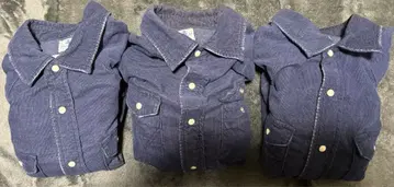 랭글러 긴팔 셔츠 3개 세트