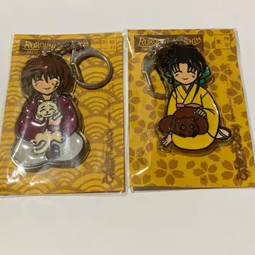 바람의 검심 켄신 카오루 키링 세트