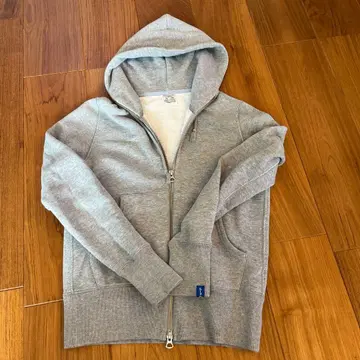 LOOPWHEELER 루프 휠러 코튼 후드티 XS 그레이