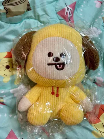 BT21 CHIMMY 러쉬 니트 봉제 인형 택 포함 새상품