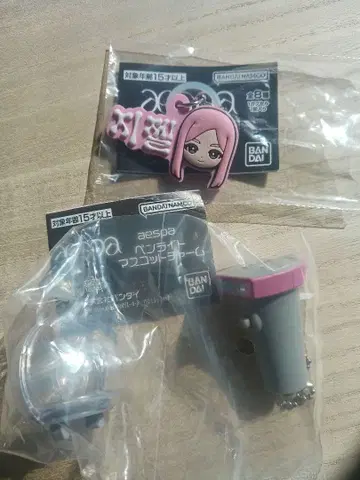 aespa 마스코트 참 & 메지루시 액세서리