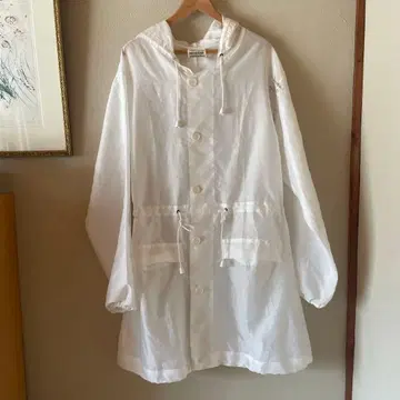 군용 스노우 파카 화이트