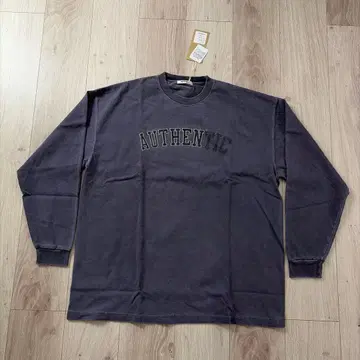 택 포함 authen L/S TEE sizeL