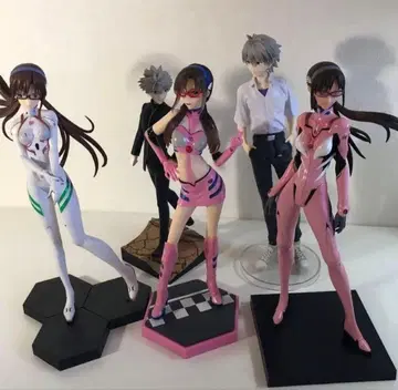 EVANGELION 에반게리온 나기사 카오루 마리 피규어 5체 세트