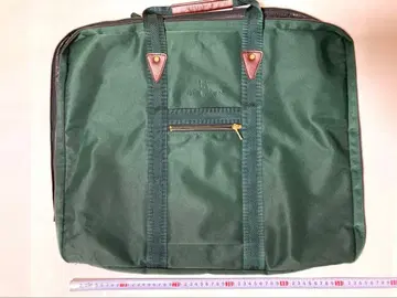 가먼트 백 그린 컬러 수트 가방