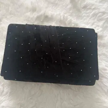 niana 큐빅 벨로아 클러치백 숄더