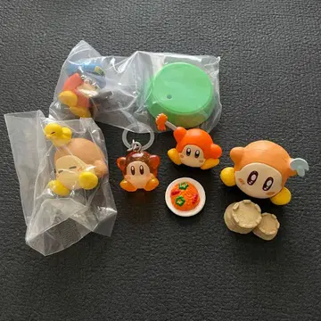 커비 와돌디 캡슐 토이 세트 5점