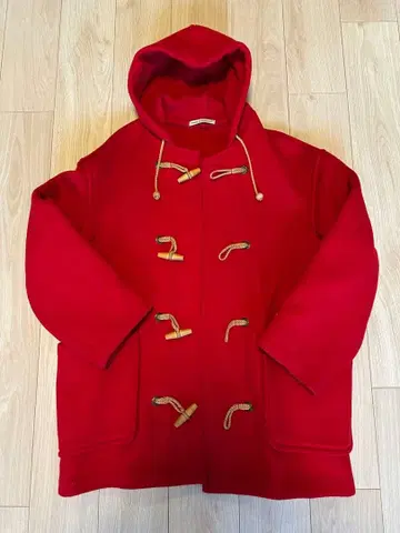 GLOVERALL 더플 코트 빨간색 숏 기장 글로버올 사이즈 38