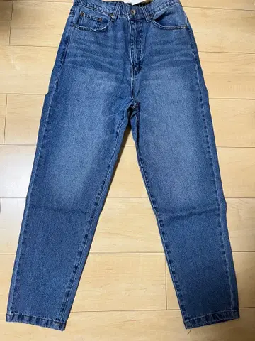미사용 새상품 wcloset 스트레이트 데님