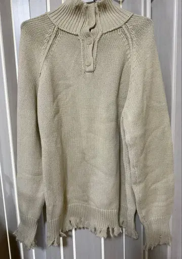 sly 데미지 2WAY 니트