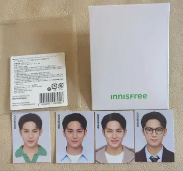 innisfree 민규 ID 사진 4장 세트