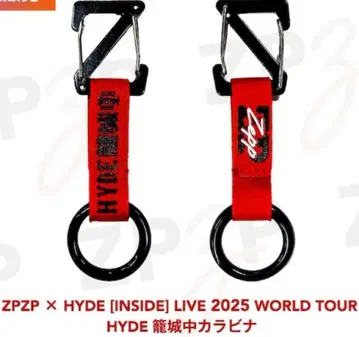 ZPZP x HYDE [INSIDE LIVE] 카라비너/증정 포함