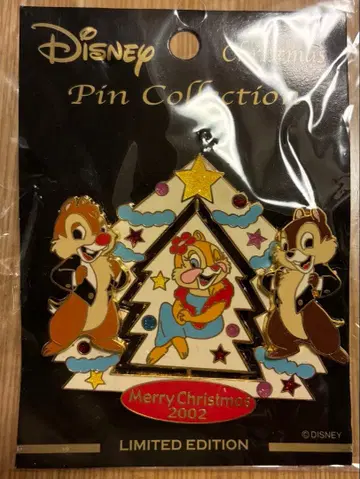디즈니 핀 배지 크리스마스 2002 마리모 크라프트 제조