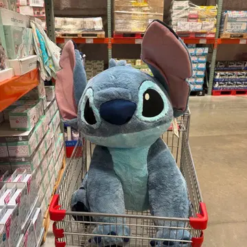 새상품 스티치 봉제 인형 디즈니 코스트코 특대 사이즈