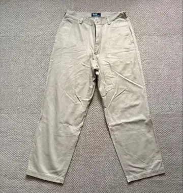랄프 로렌 치노 팬츠 베이지 w33 90년대