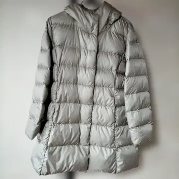시니어 후드 부착 다운 코트 LL 사이즈