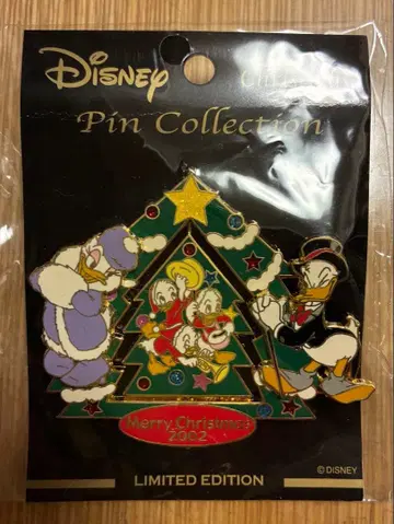 디즈니 핀 배지 크리스마스 2002 마리모 크라프트 제