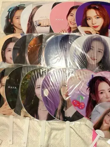 NiziU 마야 16개 부채 묶음 판매