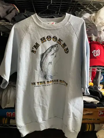 JERZEES I'M HOOKED 맨투맨 티셔츠 L 사이즈