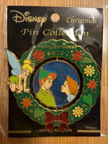디즈니 핀 배지 크리스마스 2002 마리모 크라프트 제조