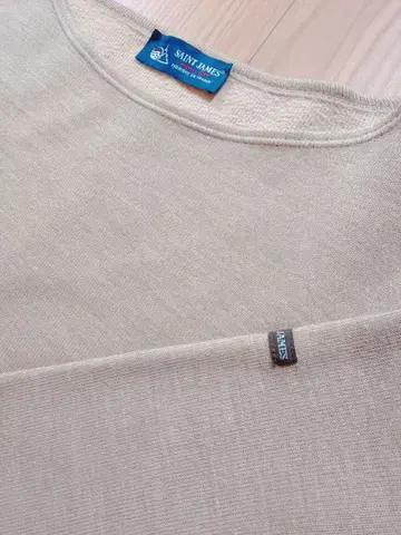 새상품급 세인트 제임스 더블 페이스 긴팔 니트 스웨터 T3