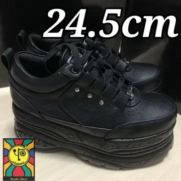 yosuke 24.5cm 슈퍼 통굽 스니커즈 블랙