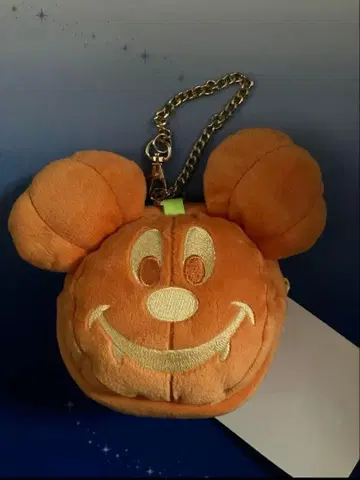 디즈니 리조트 호박 키체인 참 유령 할로윈
