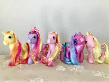 [ 익명 배송 ] 마이 리틀 포니 피규어 세트 5체