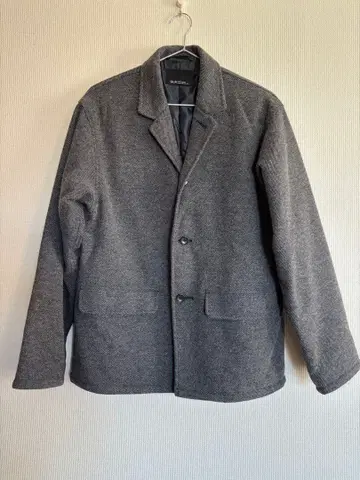 UNITED ARROWS 그레이 패턴 코트 S