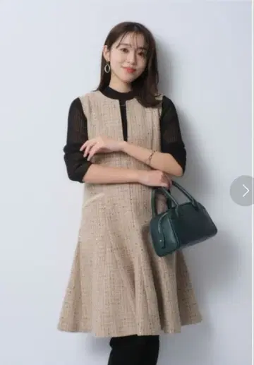 저스길리티 바가 달린 바닥 플레어 점프 스커트 0 XS