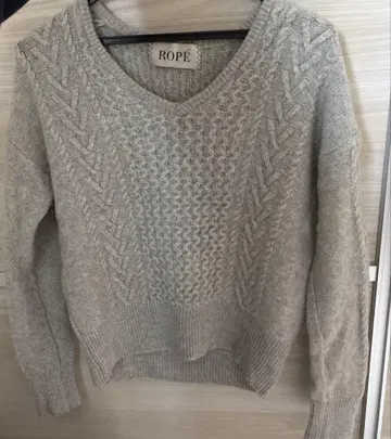 ROPE 케이블 니트
