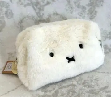 [ 일본 미발매 ] HEMA 미피 흰색 화이트 복슬복슬 포근포근 파우치