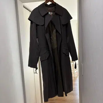 트렌치코트 롱 기장