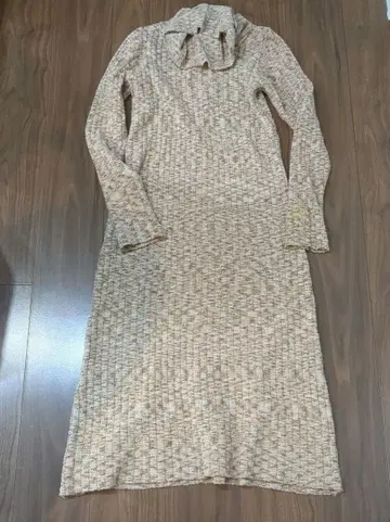 젤라또피케 룸웨어 가을/겨울 니트 롱 원피스