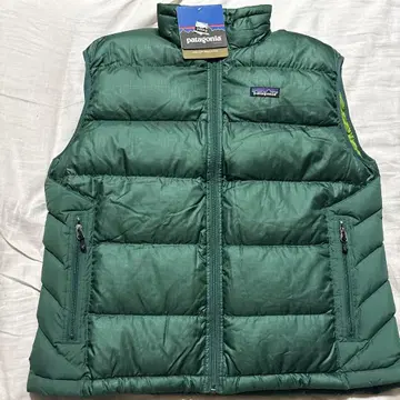 [ 택 포함 ] patagonia 07년산 그린 다운 베스트 M