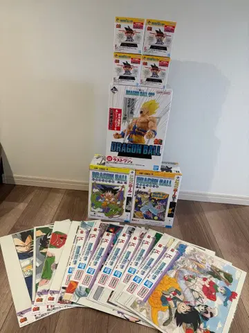 드래곤볼 피규어 세트