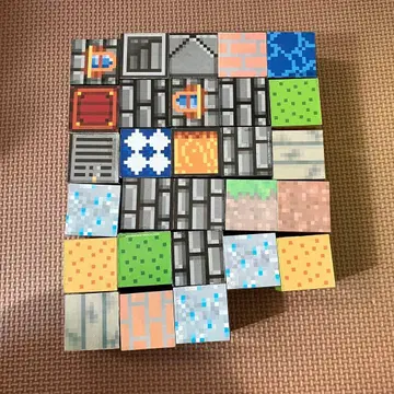 마인크래프트풍 블록 세트