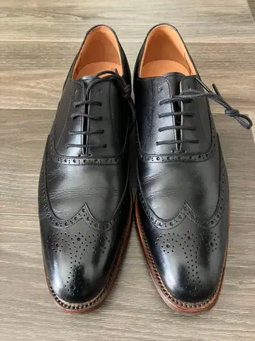 스코치 그레인 F-745 윙팁 블랙 25.0cm