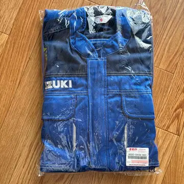 SUZUKI 오버롤 LL 사이즈 파랑