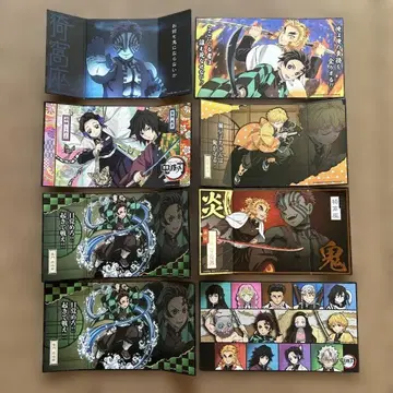 귀멸의 칼날 미니 병풍 컬렉션 묶음 판매