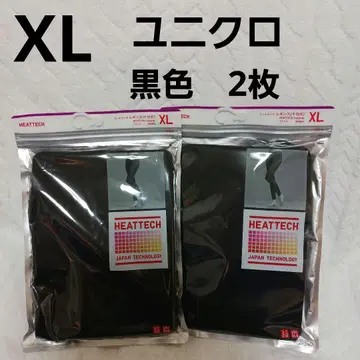 유니클로 히트텍 레깅스 XL 블랙 컬러