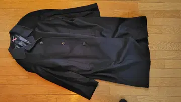 이탈리아제 캐시미어 네이비 코트