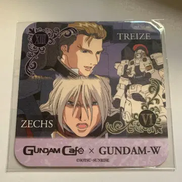 신 기동전기 건담 W 건담 카페 코스터 제크스 마키스