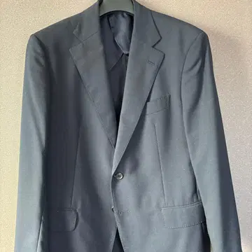 매킨토시 런던 네이비 자켓 울 혼방 사이즈 M 정도