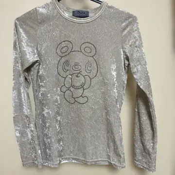 HYSTERIC GLAMOUR 팬더 프린트 긴팔 T셔츠 구제 의류