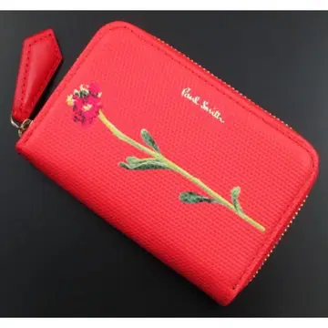 박스 없음 특가 미사용 새상품 폴스미스 키케이스 빨간색