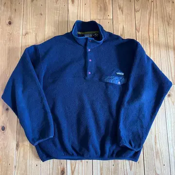 98FA Patagonia Snap-T classicnavy USA L
