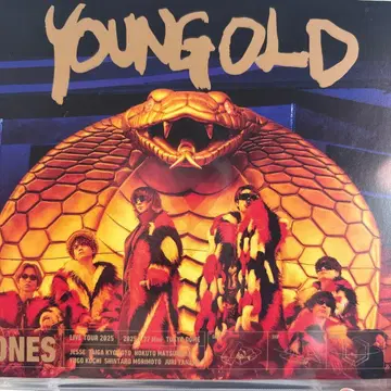 SixTONES 투어 2025 YOUNG GOLD DVD 일반ver