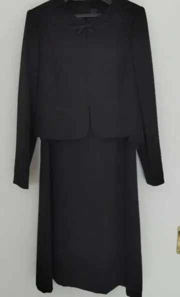 전일본 여성 아동복 공업 조합 연합회 블랙 포멀 상복 예복 관혼상제 9호