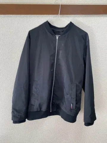 블랙 MA-1 플라이트 자켓